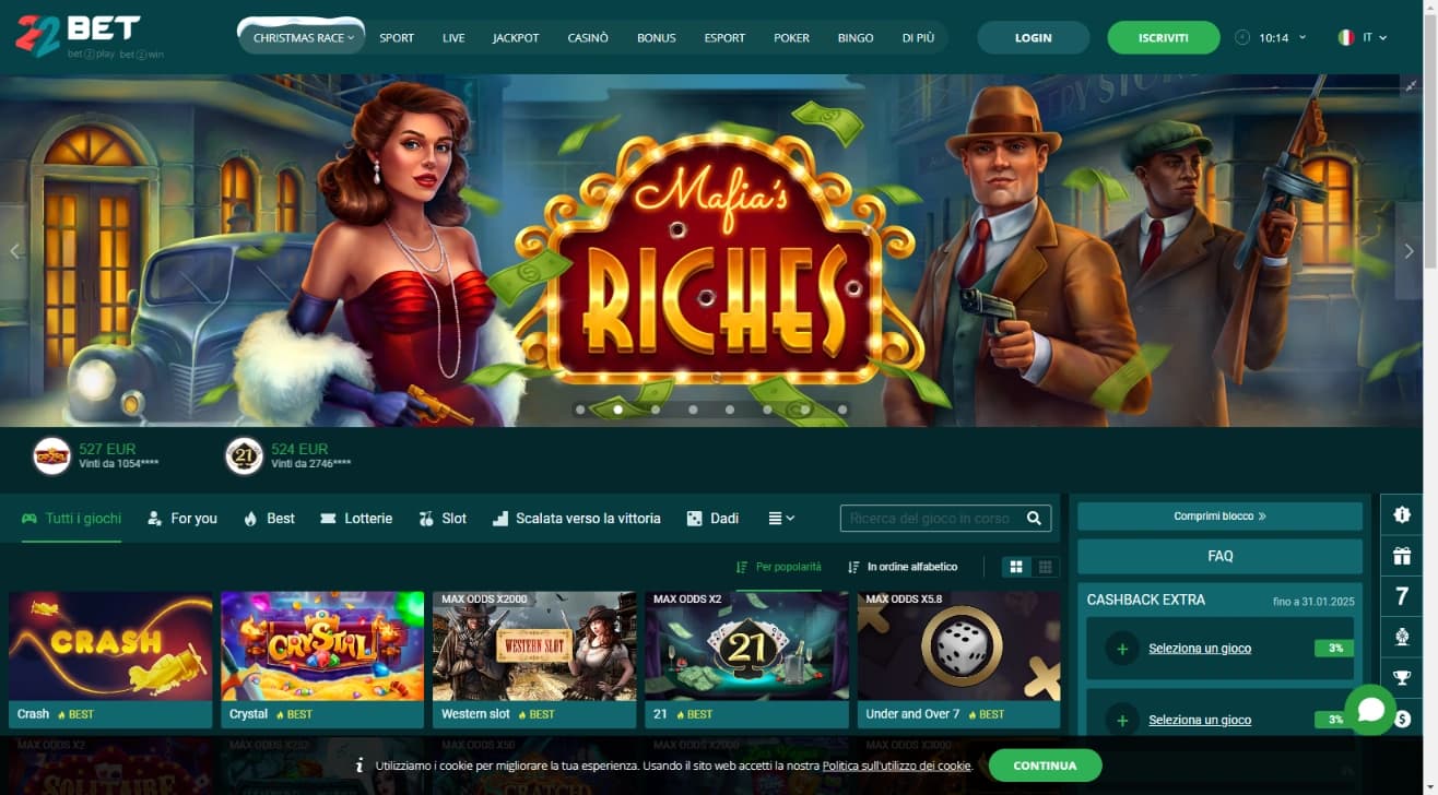 Perché dovresti scommettere su 22Bet Svizzera