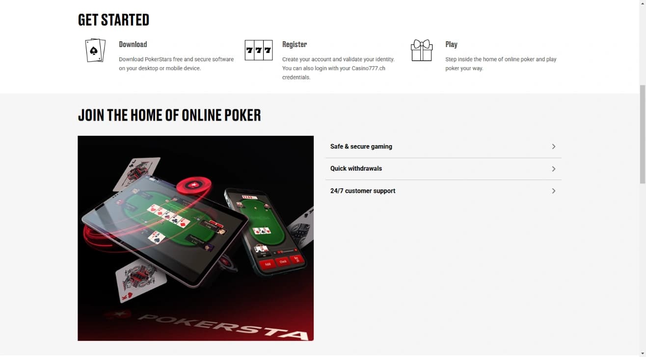 Perché dovresti scommettere su PokerStars Svizzera