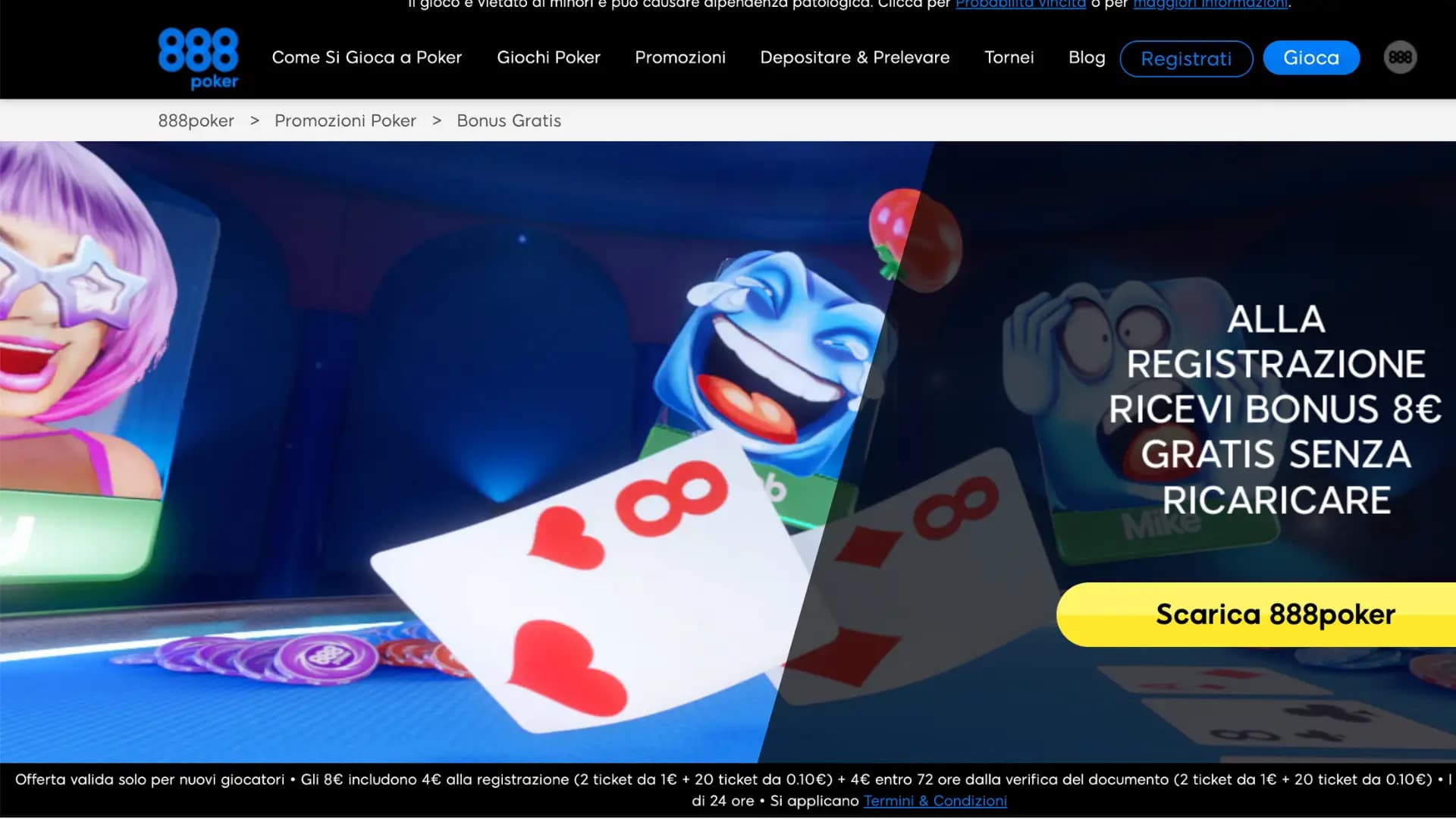 888Poker Home