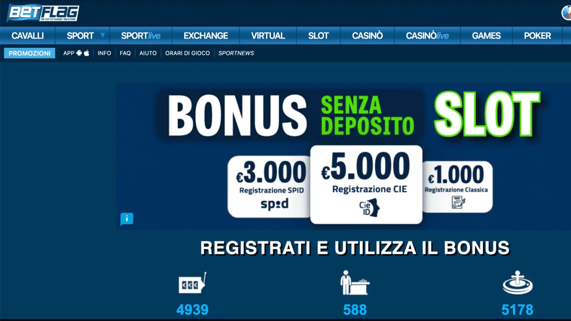 Betflag Home