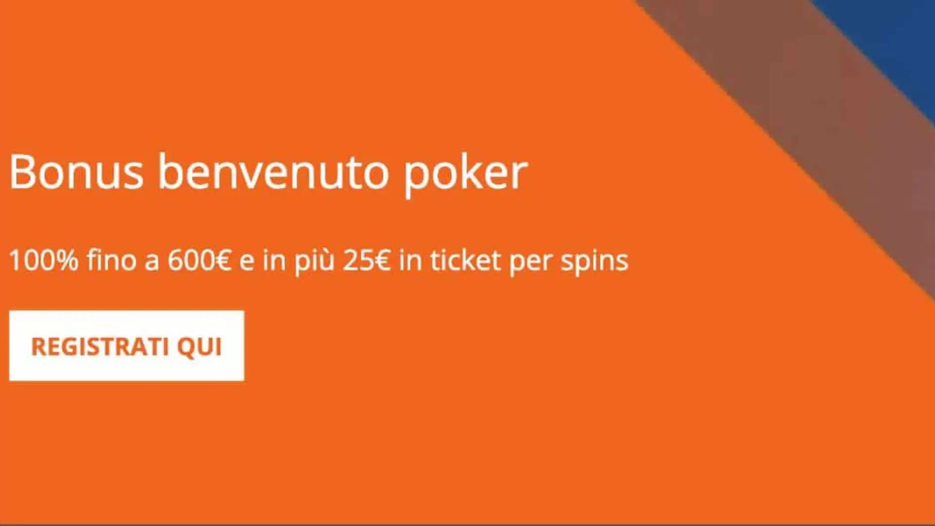 Gioco Digitale Poker Bonus Benvenuto