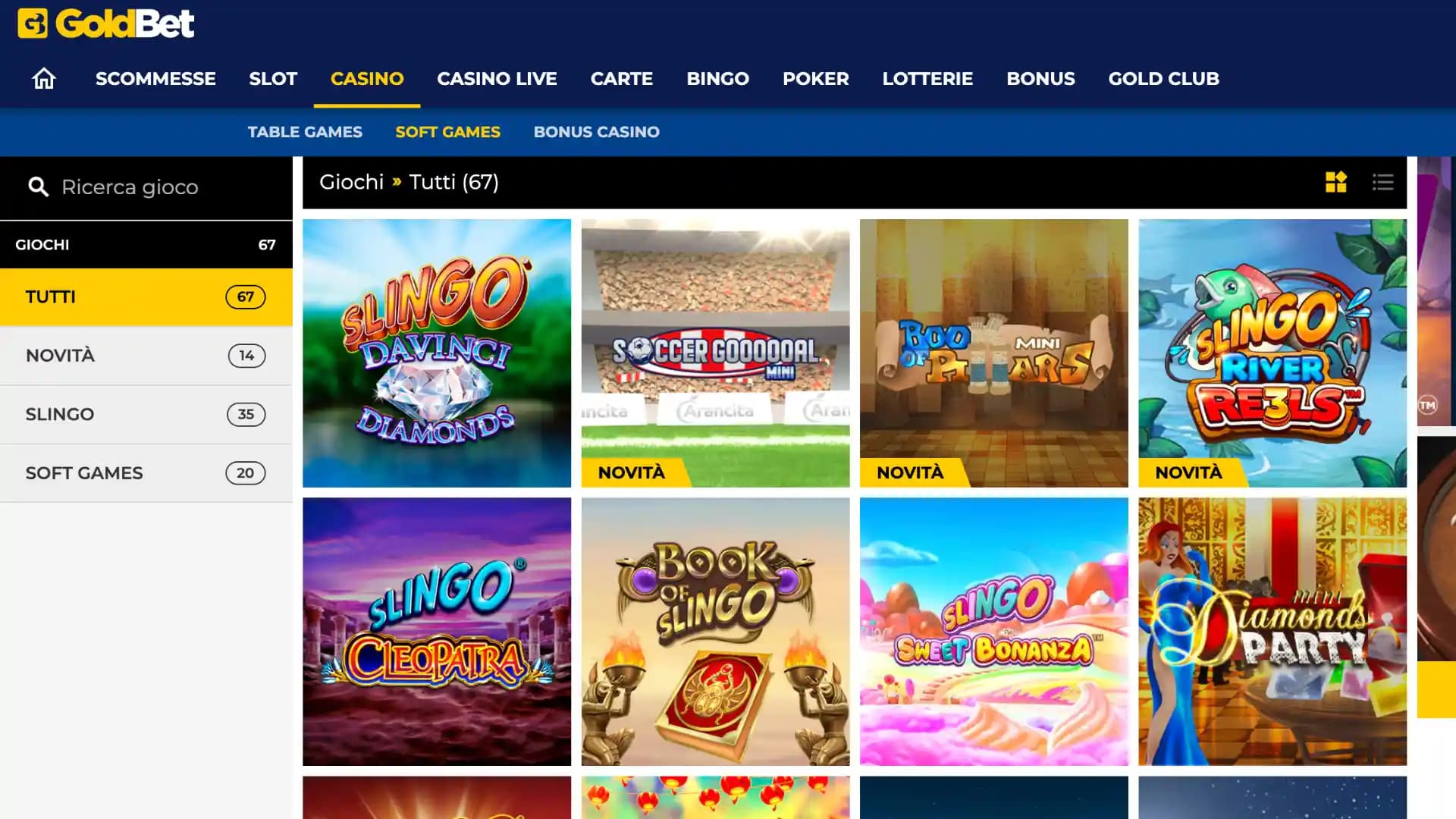 Goldbet Casino Slot