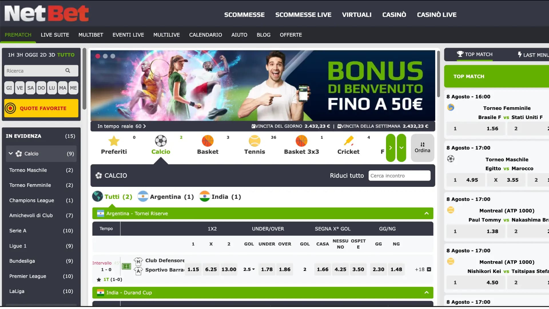 Netbet Home