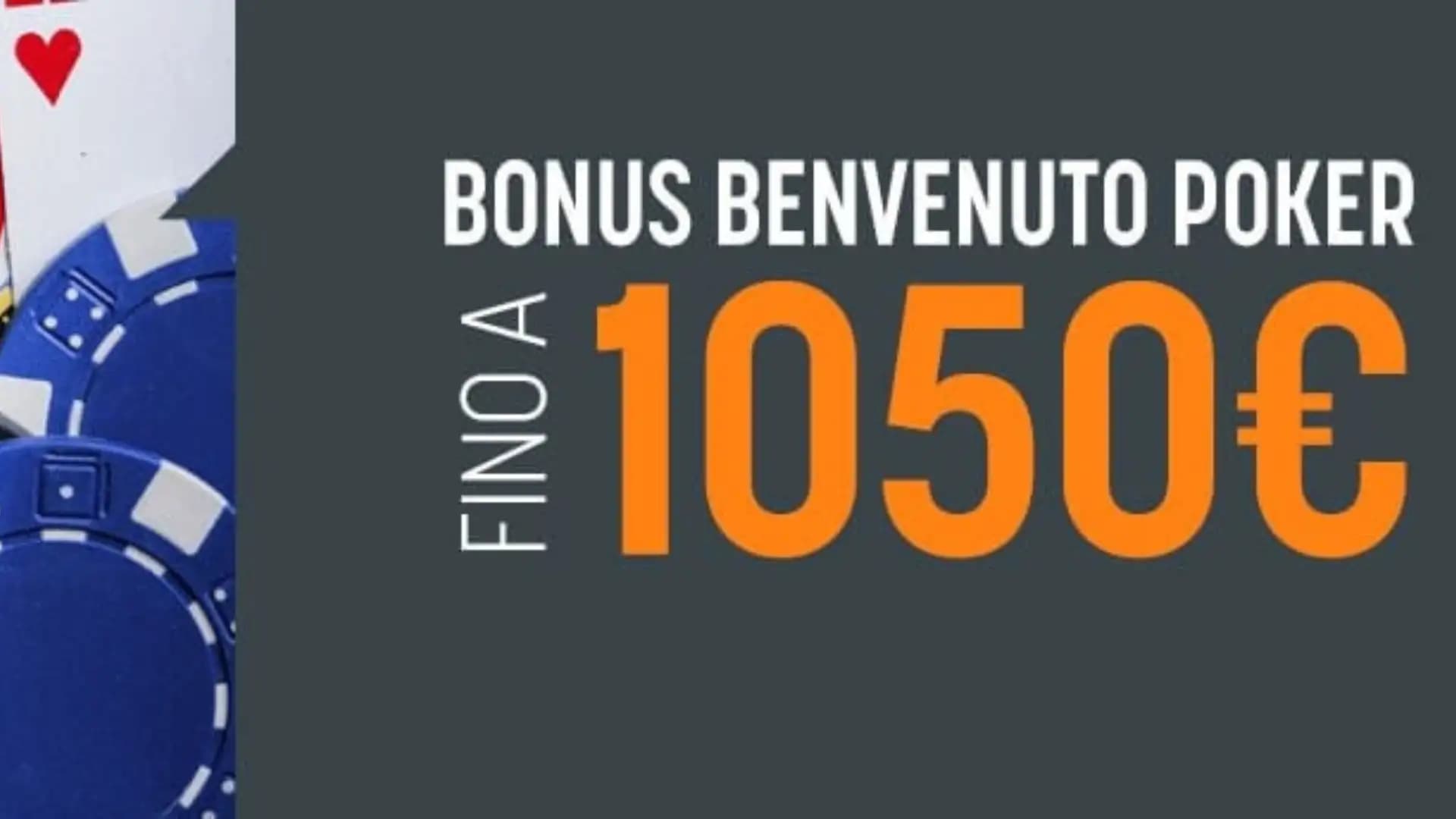 Snai Poker Bonus Benvenuto