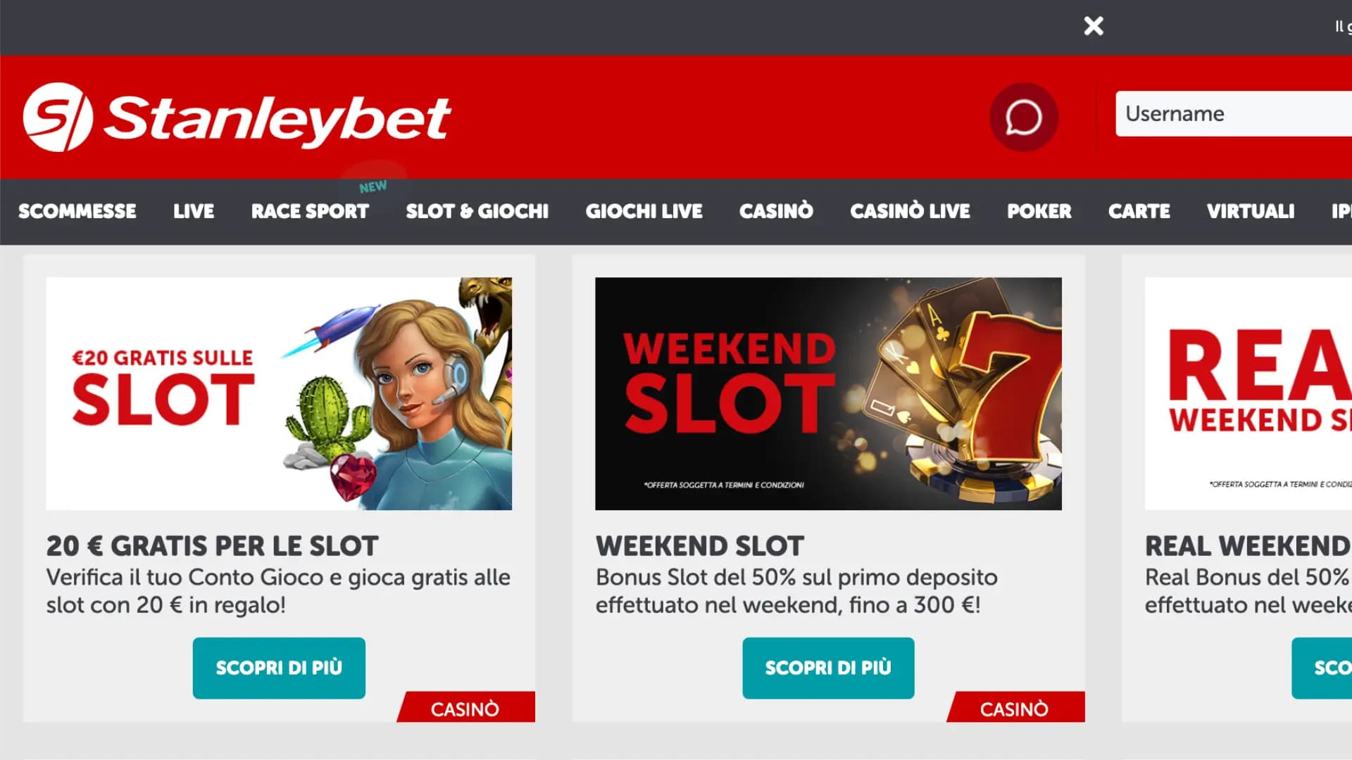 Stanleybet Casino Bonus Benvenuto