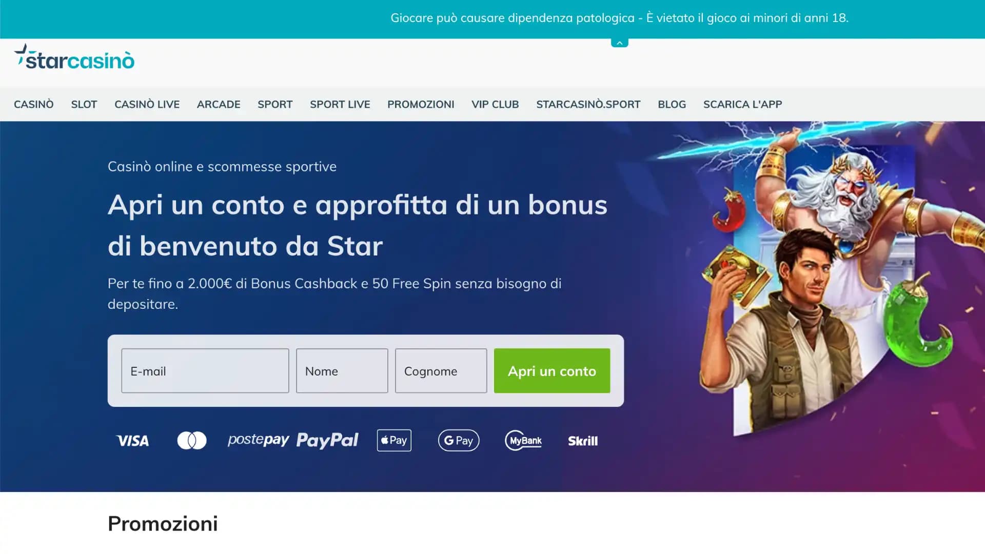 Starcasino Casino Home