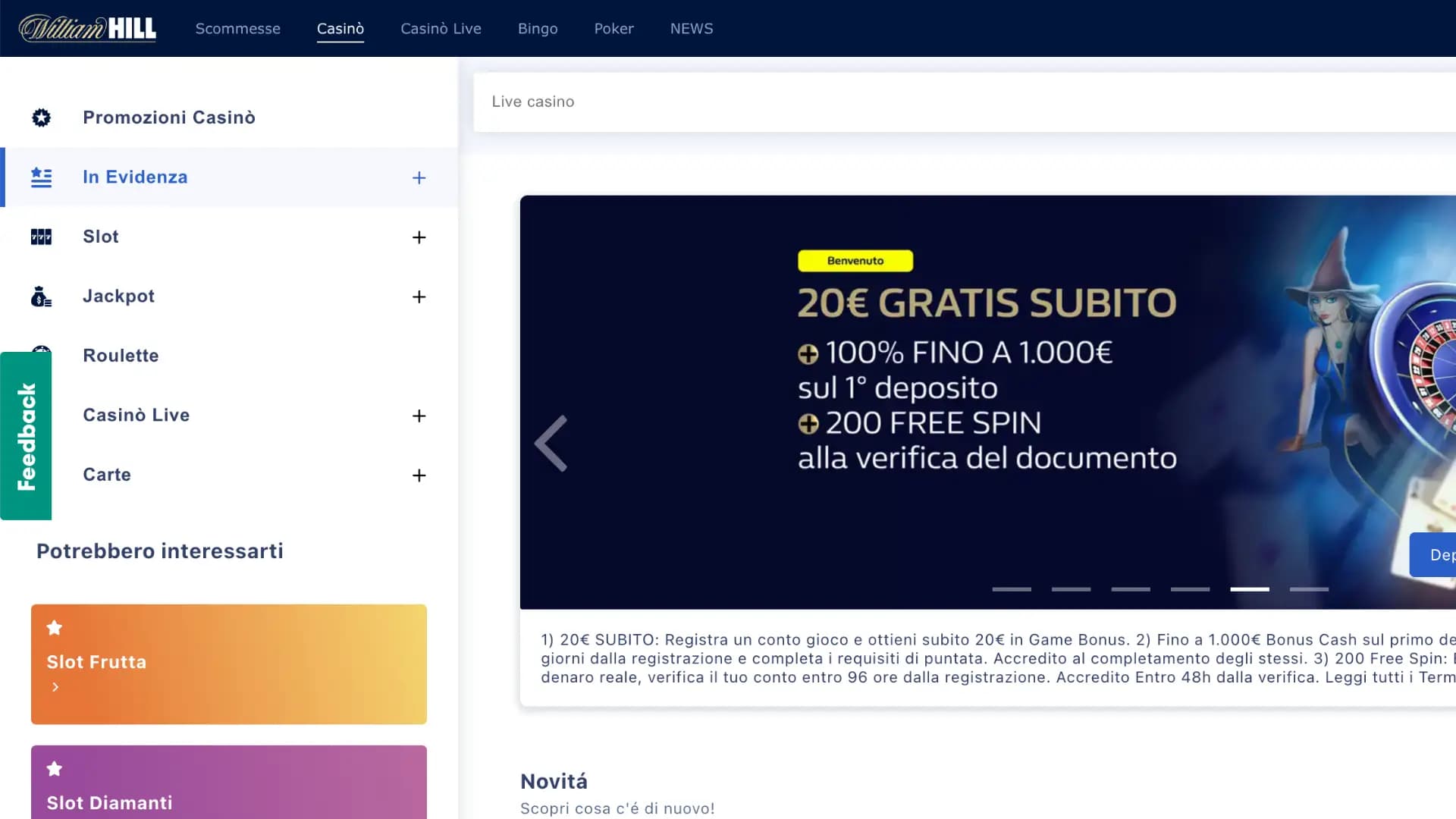 William Hill Casino Home