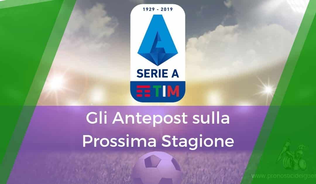 pronostici antepost serie a 2019-2020 bookmakers aams
