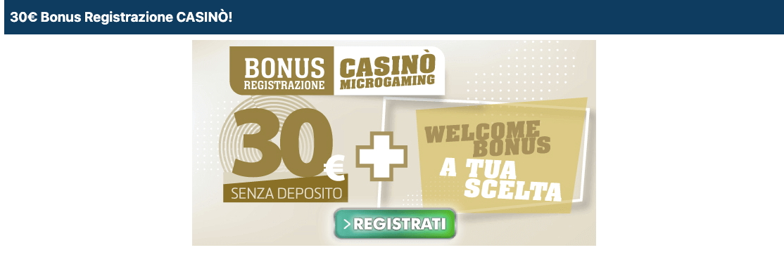 Betflag Casino welcome bonus