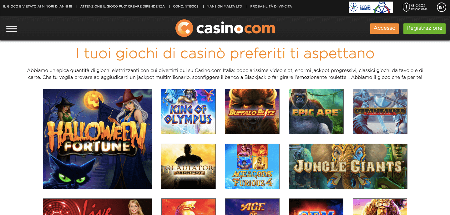 Casino.com slot