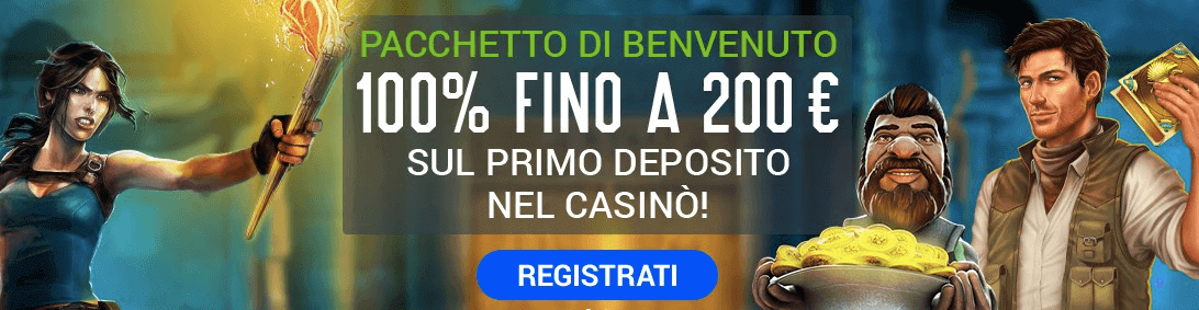 Codere Casino Bonus Benvenuto