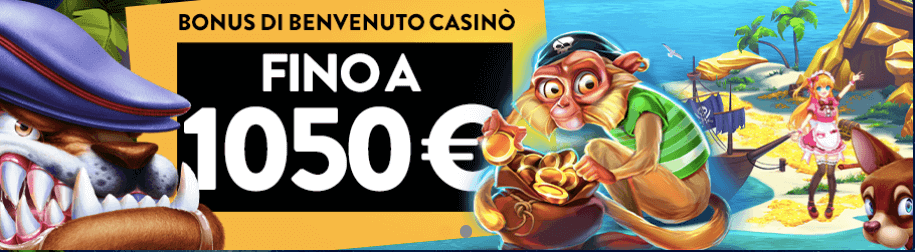 PlanetWin365 Casinò Bonus Benvenuto