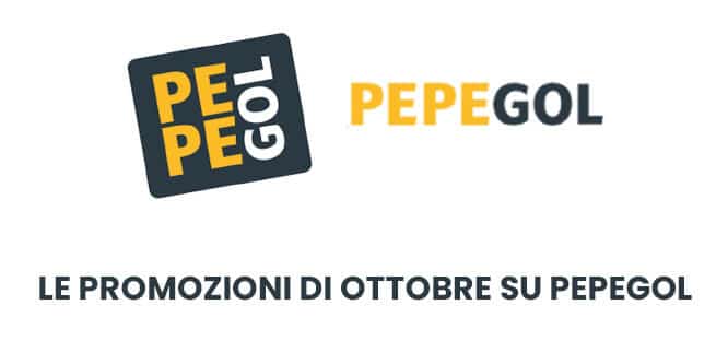 Le promozioni di Ottobre su Pepegol