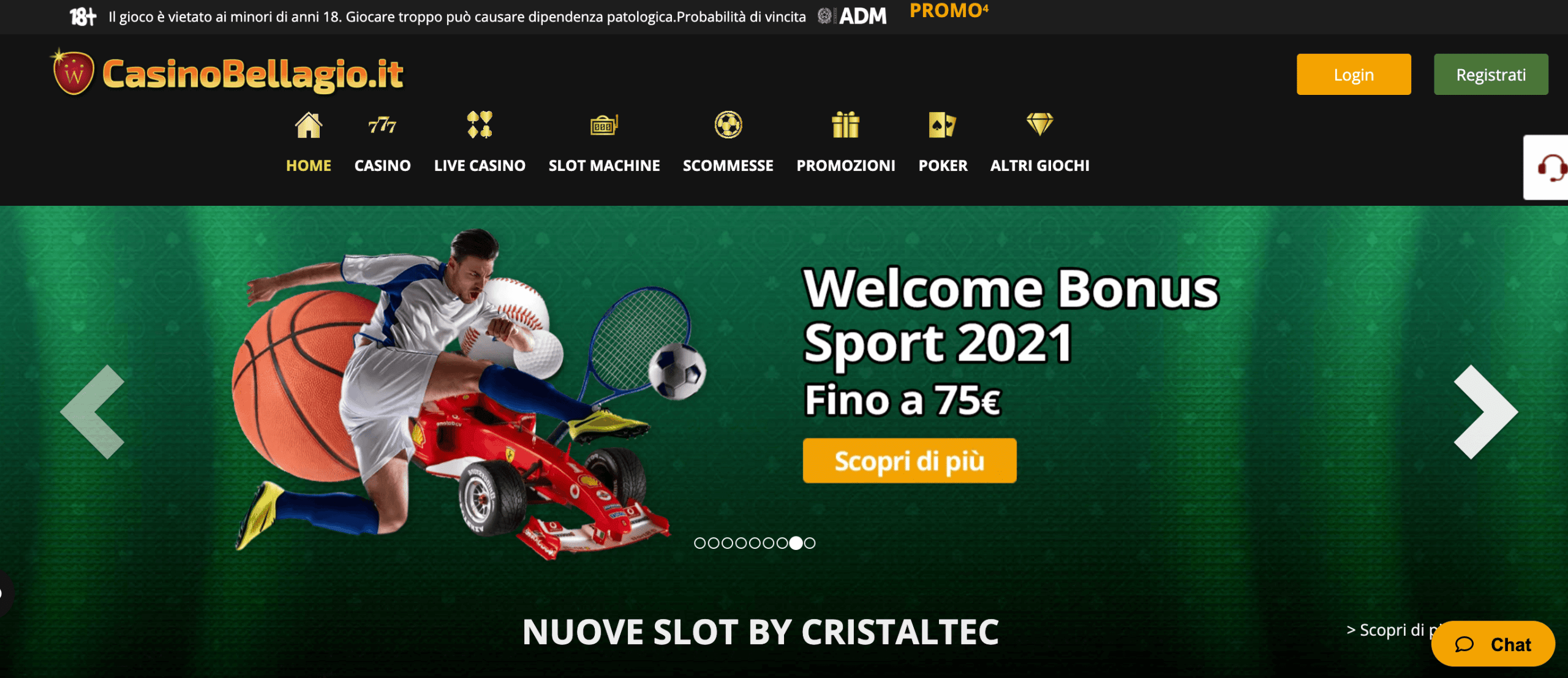 CasinoBellagio Screenshot